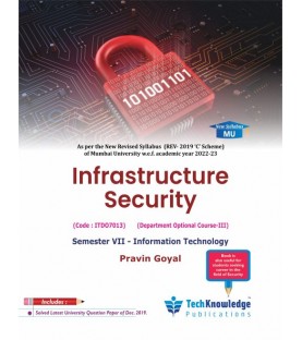 Infrastructure Security Sem 7 IT Engg Tech-Knowledge Publication | Mumbai University 